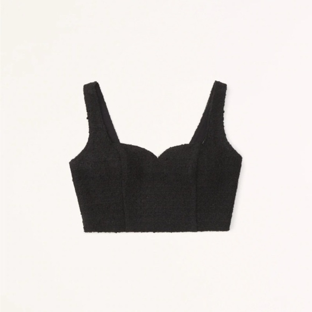 Abercrombie & Fitch Tweed Top